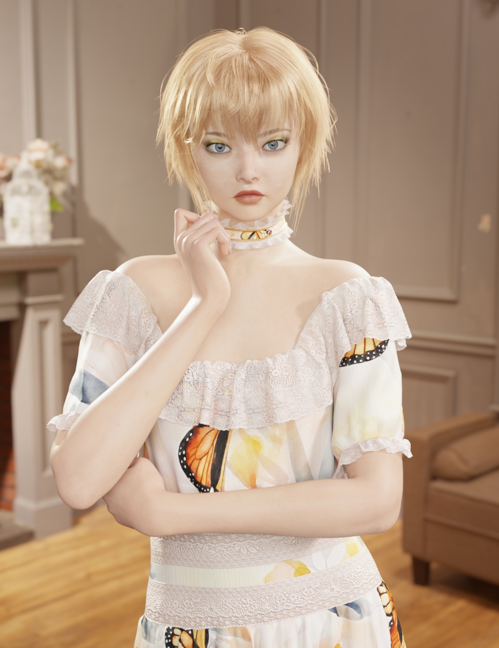 EG Tewoc HD for Genesis 9 by: Ergou, 3D Models by Daz 3D