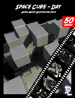 Movie Maker Space Cube Sun Background Pack by: Dreamlight, 3D Models by Daz 3D
