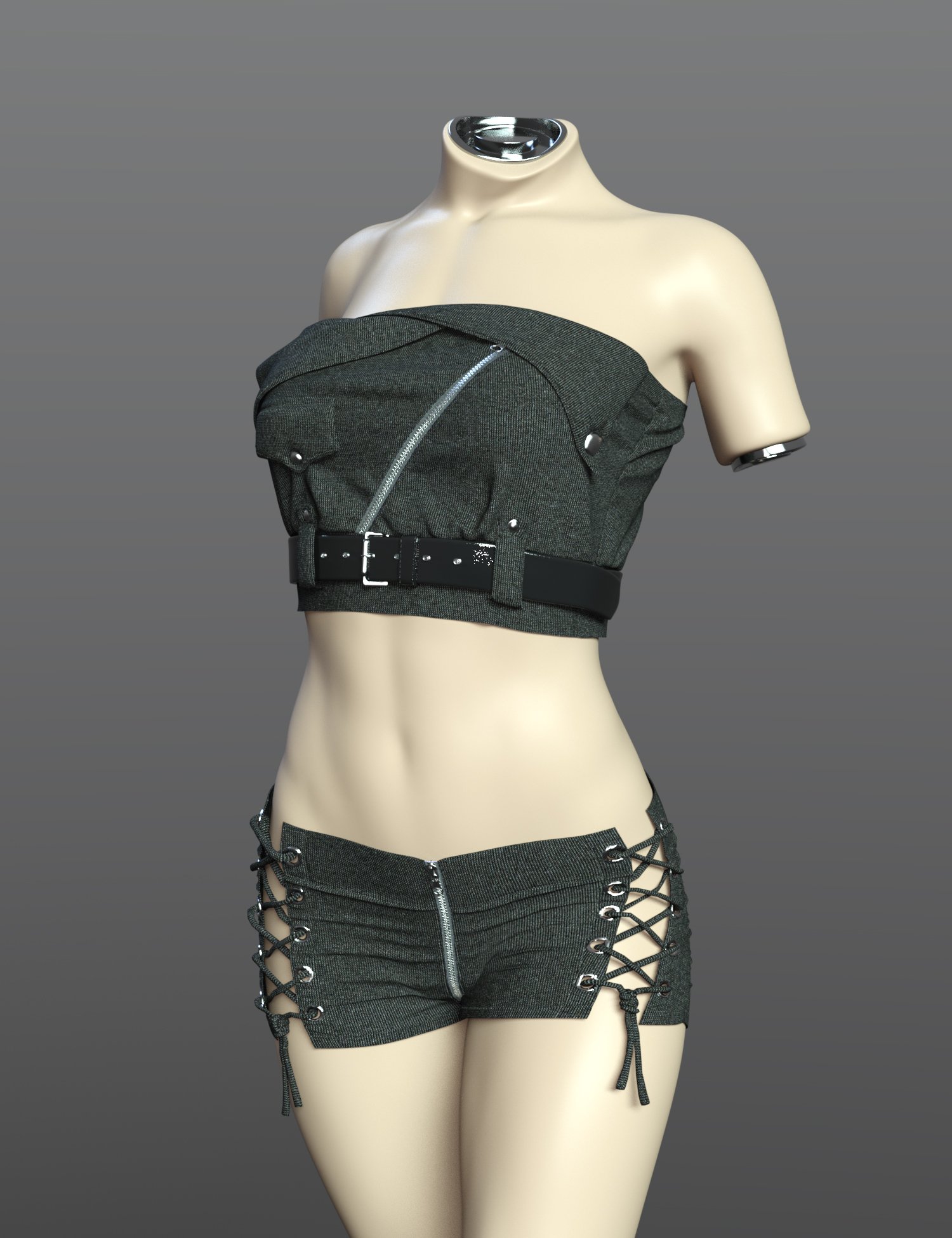 SPR Strapless Suit for Genesis 9