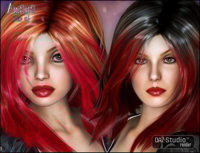 Amaya Hair Amaya Hair by: SWAMgoldtassel, 3D Models by Daz 3D