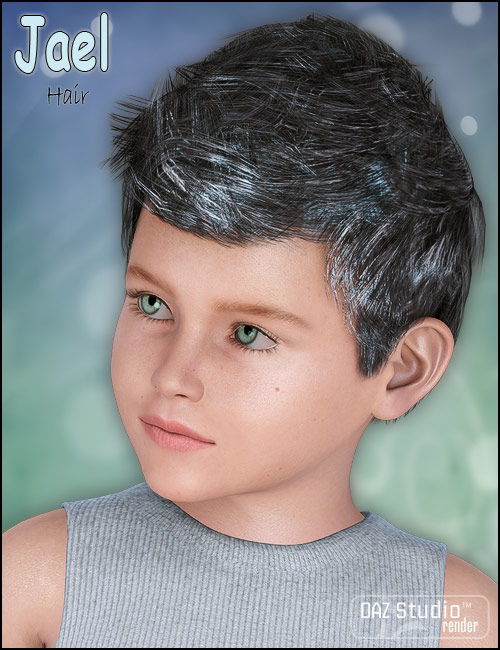 Jael Hair by: Neftis3D, 3D Models by Daz 3D