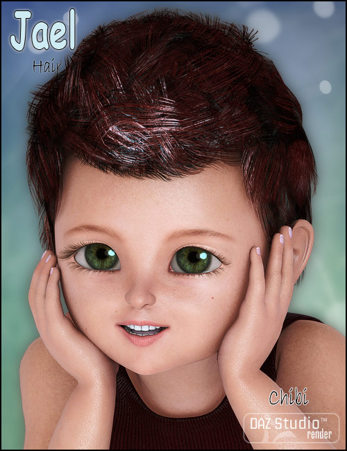 Jael Hair by: Neftis3D, 3D Models by Daz 3D