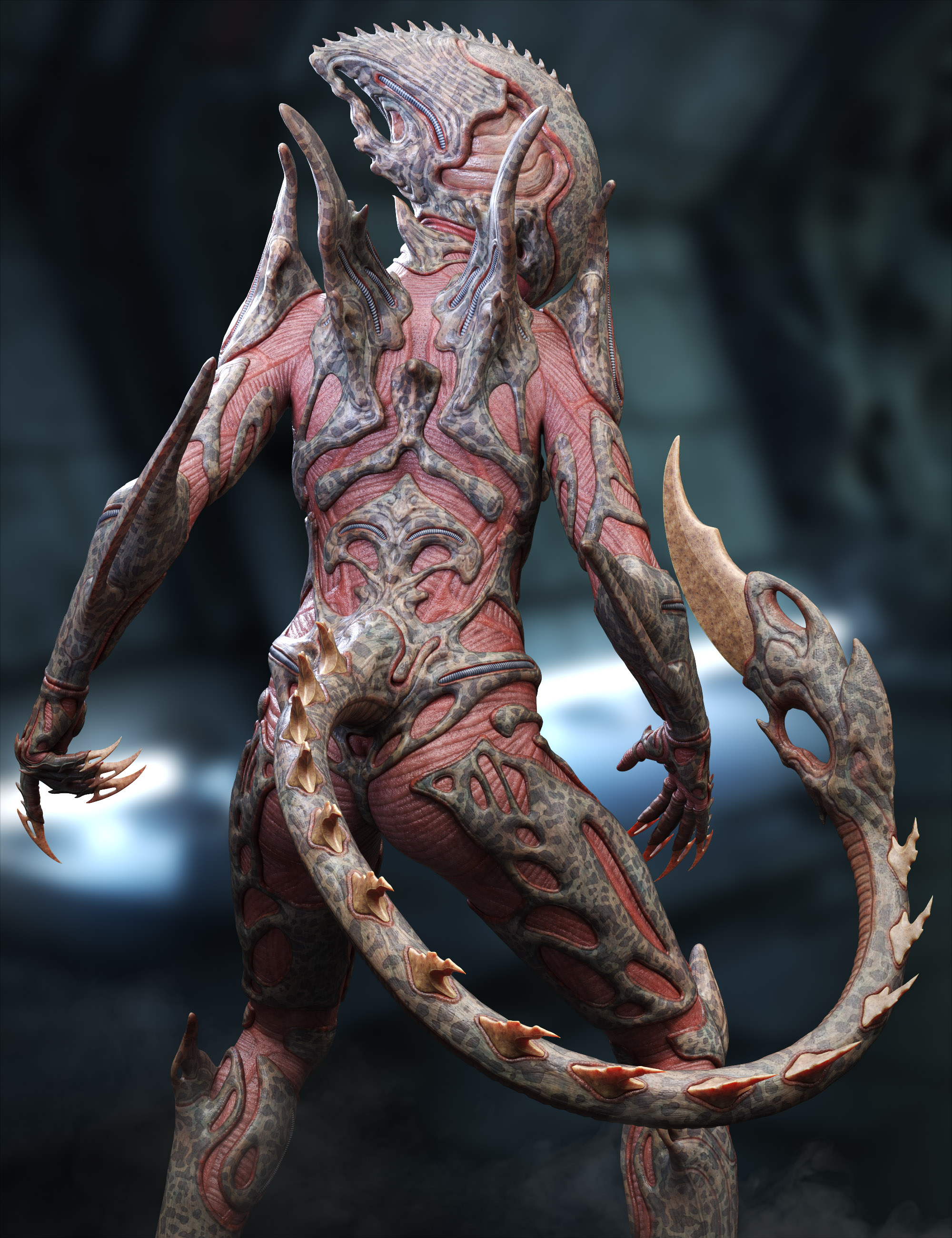 Genesis Razor Star Bio Squad Razor for Genesis 9 | Daz 3D