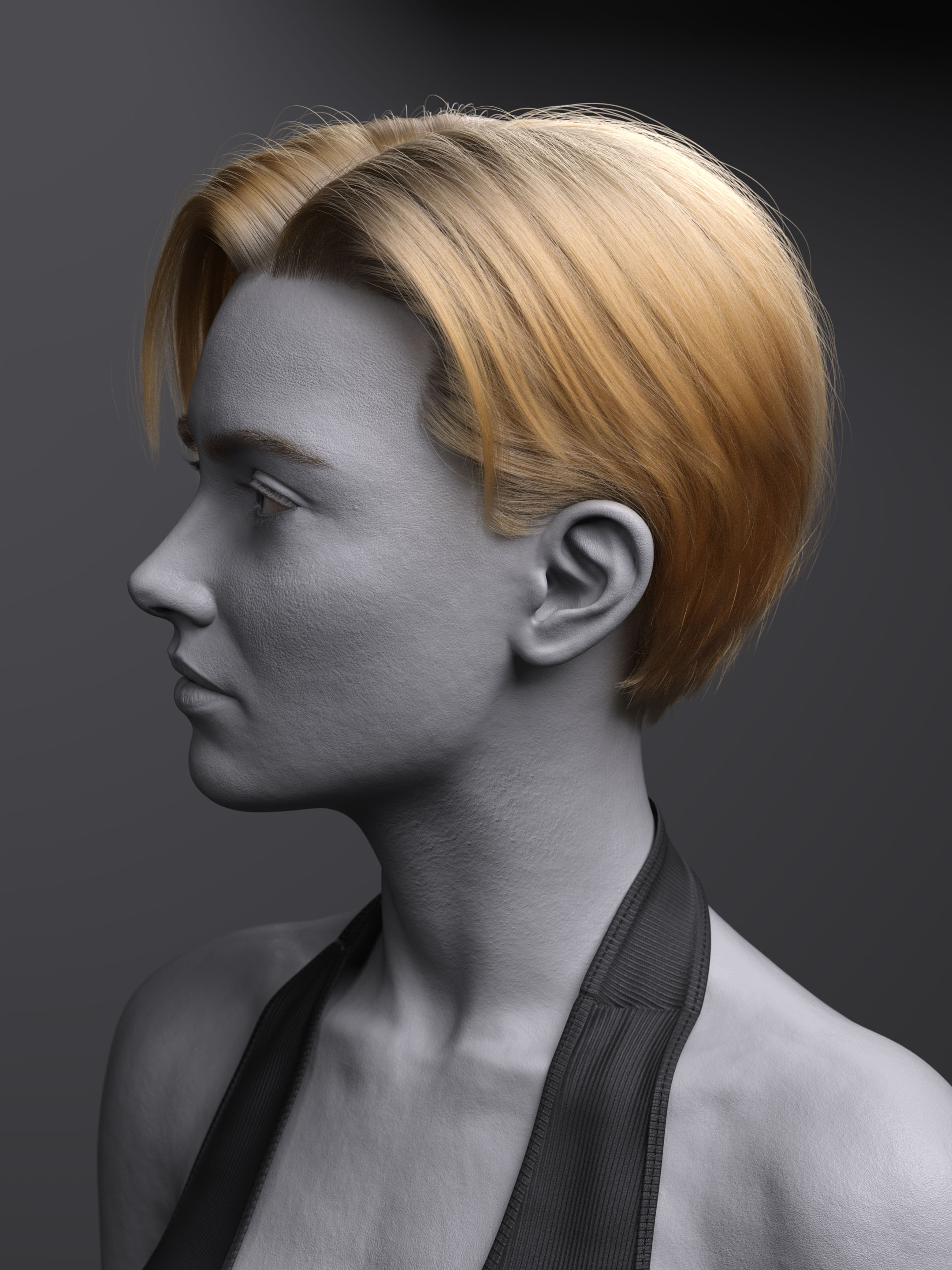 dForce FV Messy Waves Hair for Genesis 9