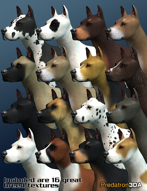 LoREZ Dogs by: Predatron, 3D Models by Daz 3D