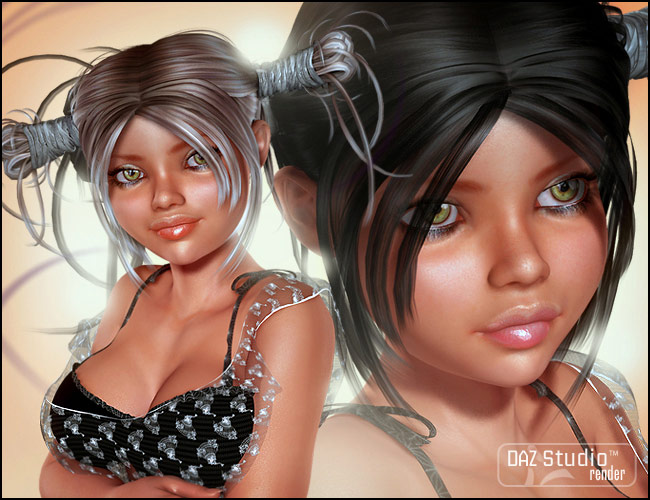 Dark Wolf Hair Dark Wolf Hair by: Propschick, 3D Models by Daz 3D