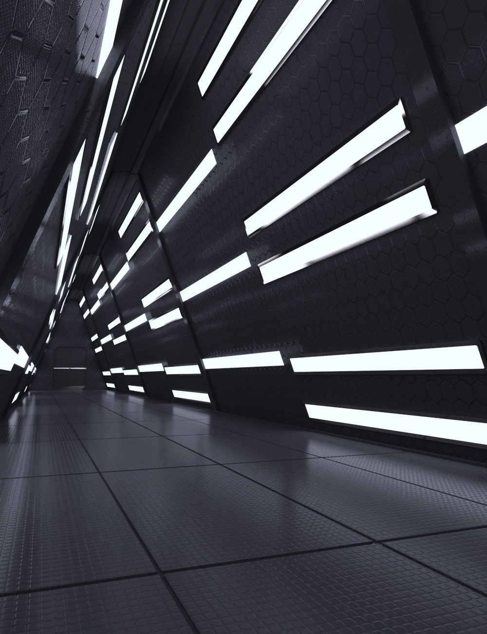 DW Sci Fi Corridor Vignette by: DigiWorker3D, 3D Models by Daz 3D