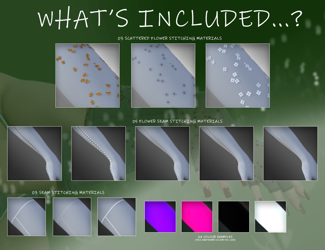 Horri'Belle Geoshell Gloves Builder for Genesis 9 | Daz 3D