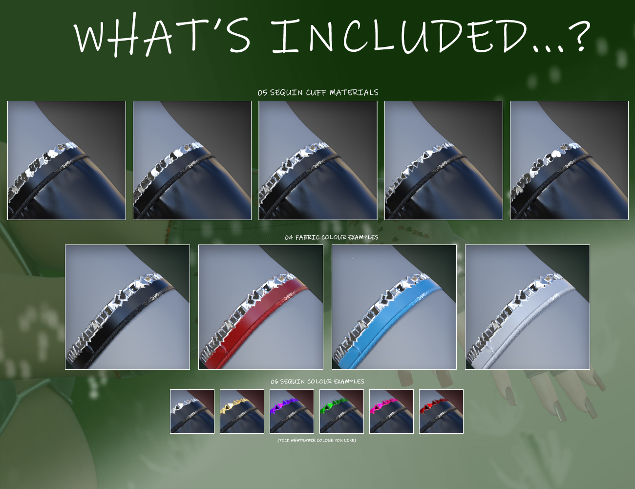 Horri'Belle Geoshell Gloves Builder for Genesis 9 | Daz 3D