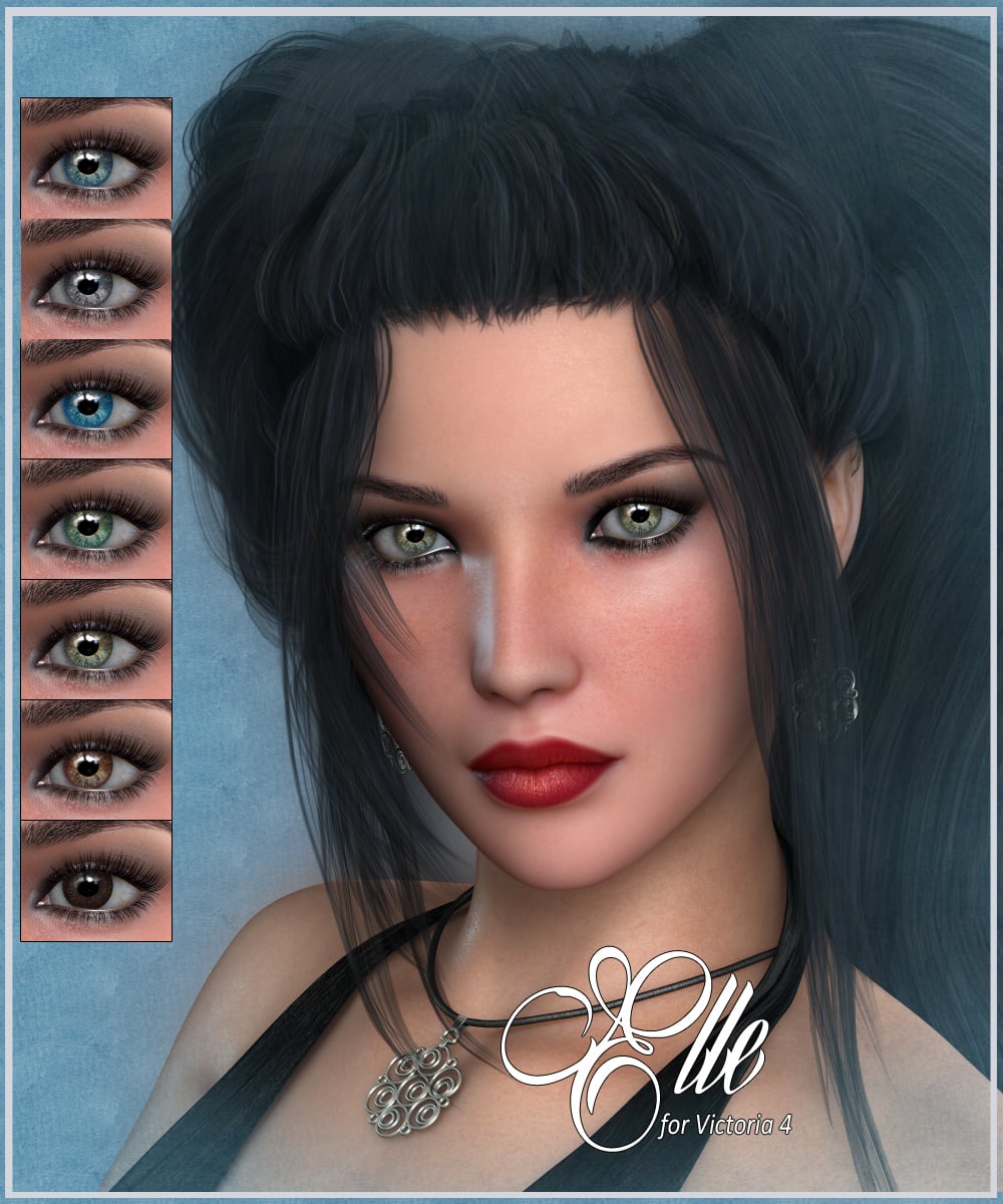 Vh elle daz 3d