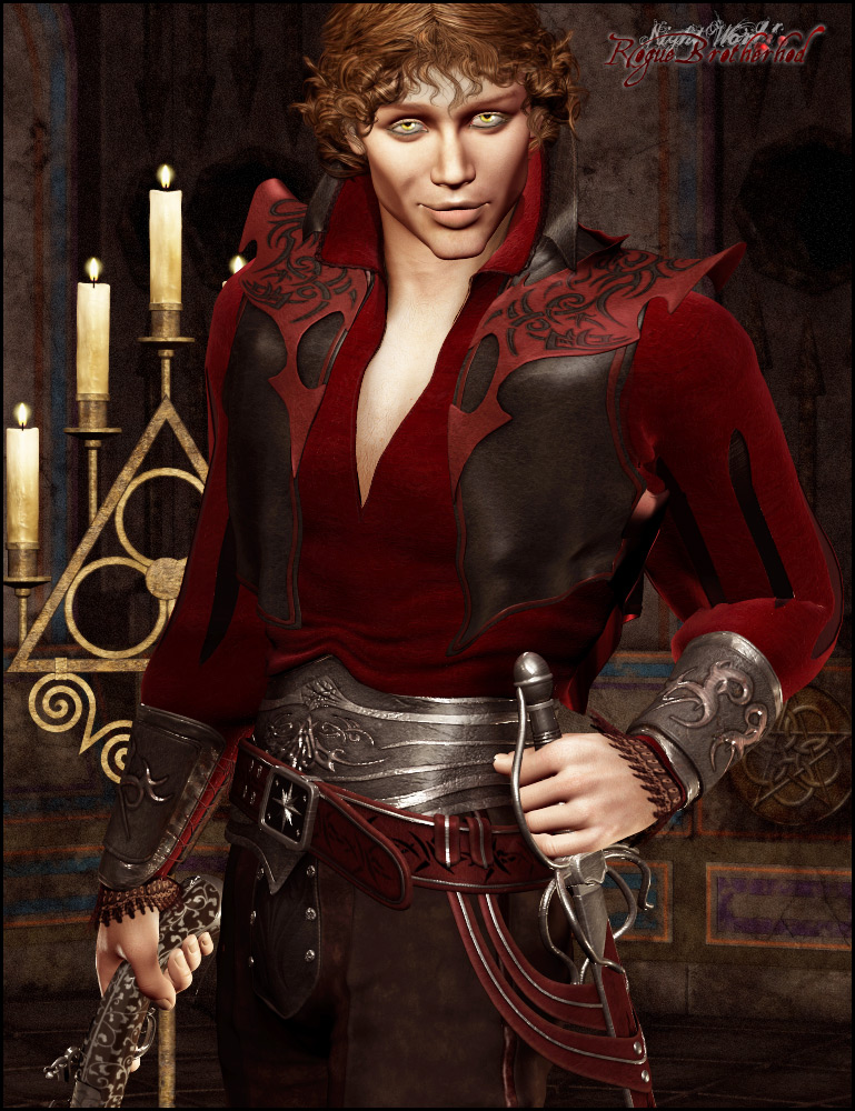Rogue Brotherhood for Jack of Hearts by: Arien, 3D Models by Daz 3D
