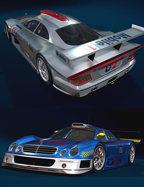 CKL GTR Race Car CKL GTR Race Car by: Dreamscape-Creations, 3D Models by Daz 3D