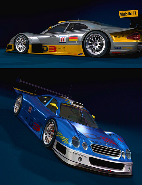 CKL GTR Race Car by: Dreamscape-Creations, 3D Models by Daz 3D