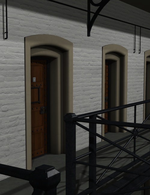 Pentonville Prison by: Ness Period Reproductions, 3D Models by Daz 3D