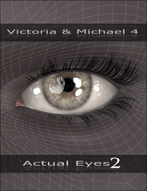 Actual Eyes 2 by: MindVision G.D.S., 3D Models by Daz 3D
