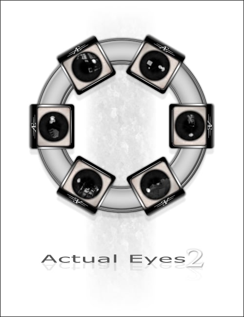Actual Eyes 2 by: MindVision G.D.S., 3D Models by Daz 3D