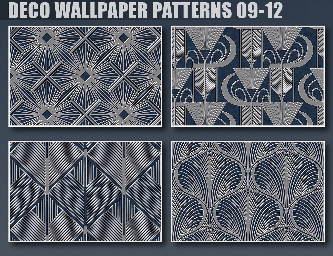 DD PBR Deco Wallpaper Shaders for Iray Vol 3
