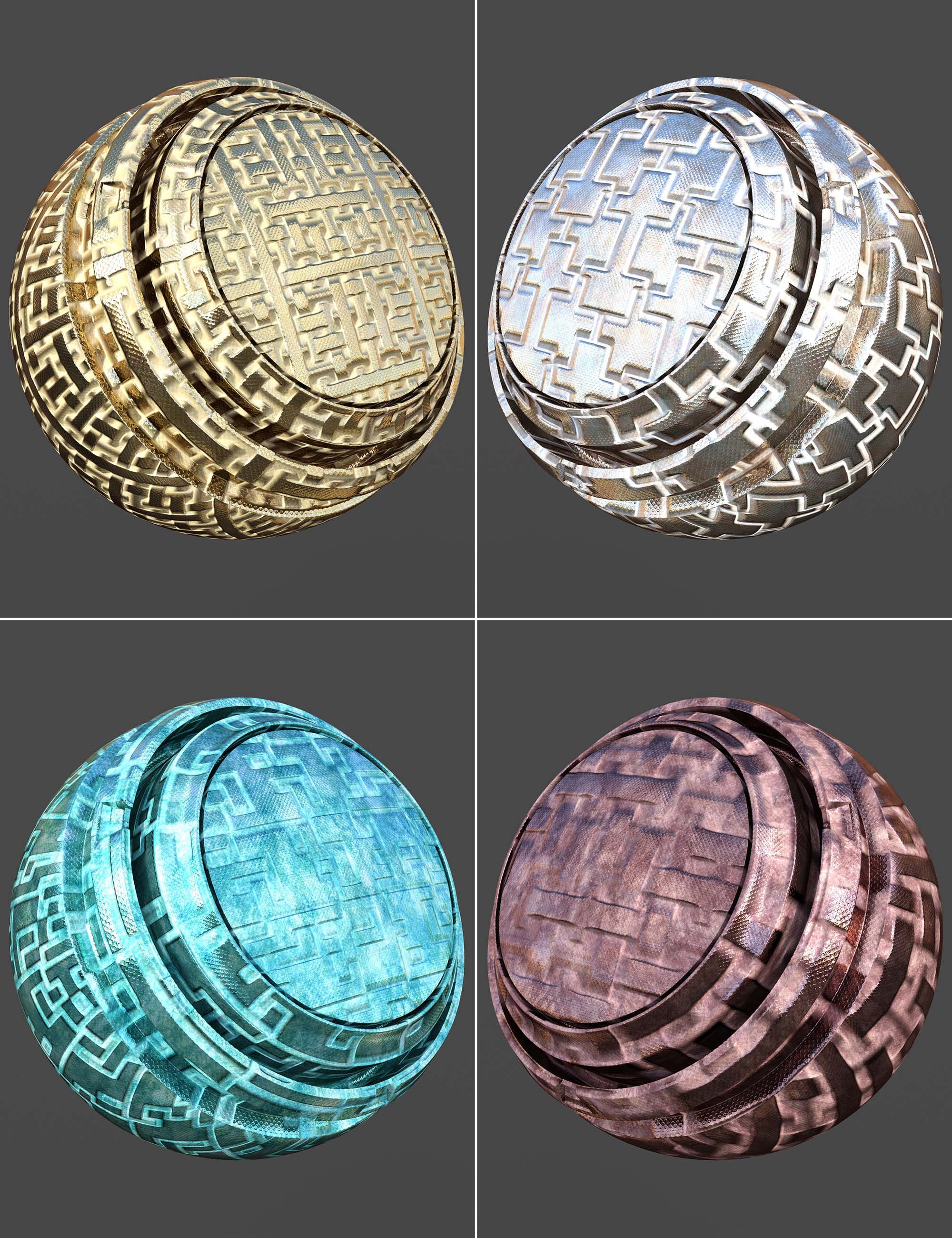 Metal Weaving Iray Shaders - MR | Daz 3D