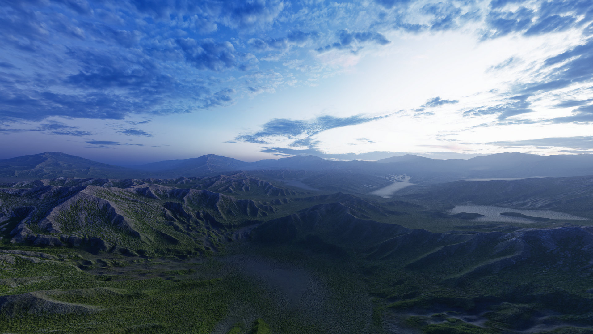 Dawnlands - Terrain and HDRIs