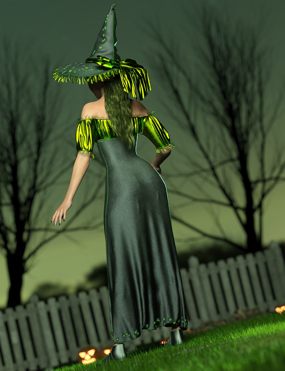 dForce Willow Whimsey Outfit for Genesis 9