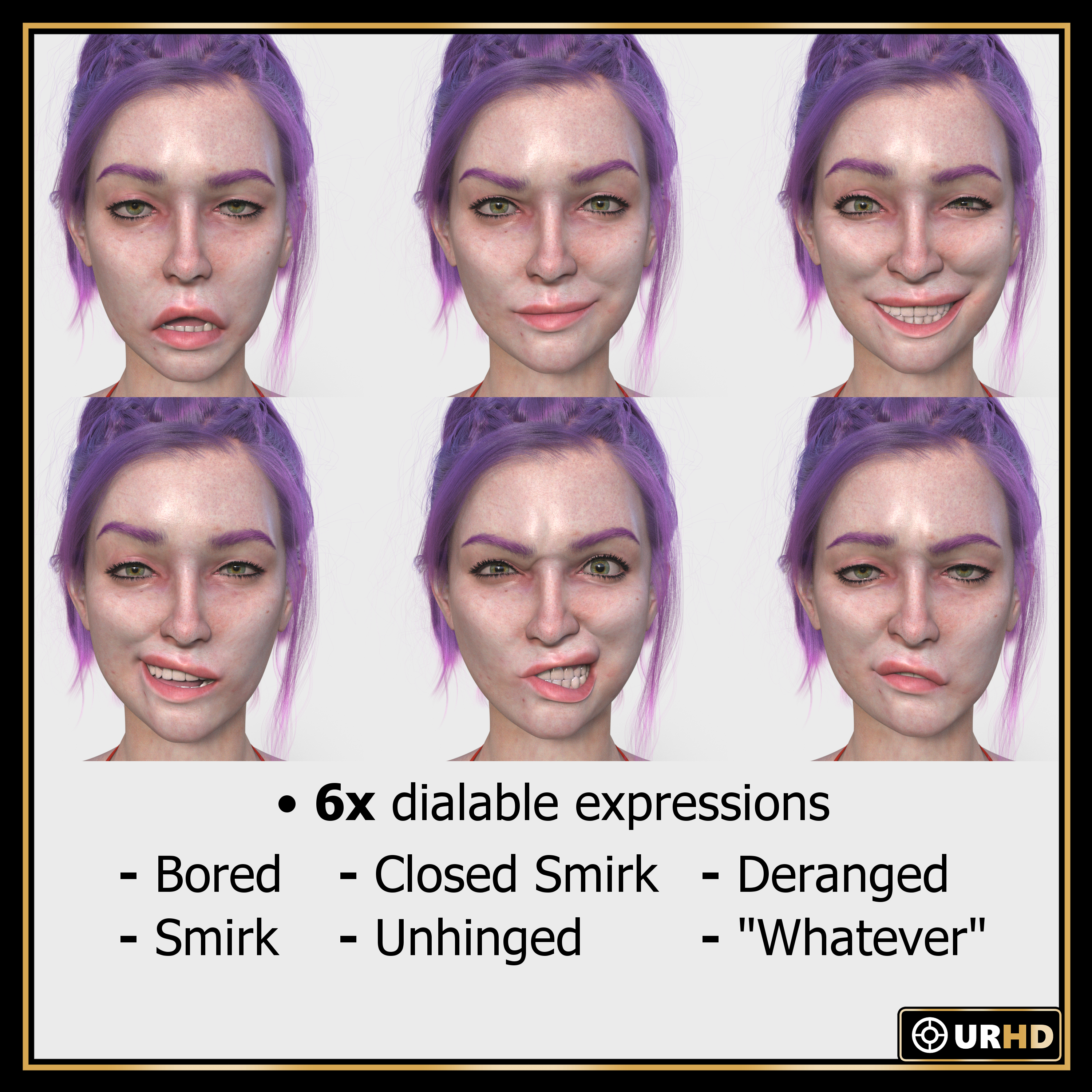 Cool and Casual Poses and Expressions for Genesis 9 and URHD Orla HD ...