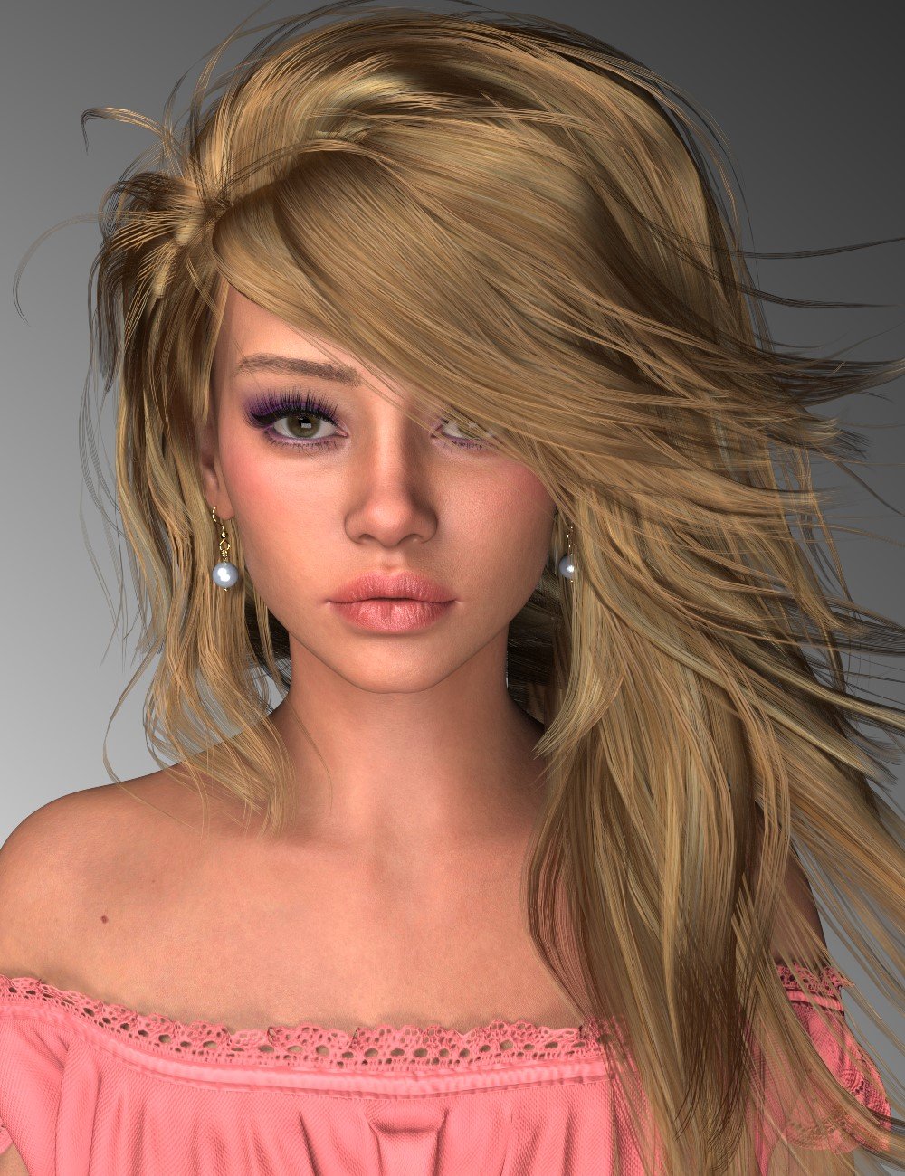 L3D Colorbomb Mystical Hair Add On
