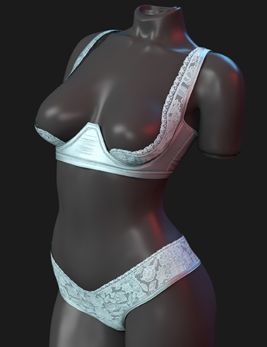 X-Fashion Divine Lingerie for Genesis 8, 8,1 and Genesis 9 | Daz 3D