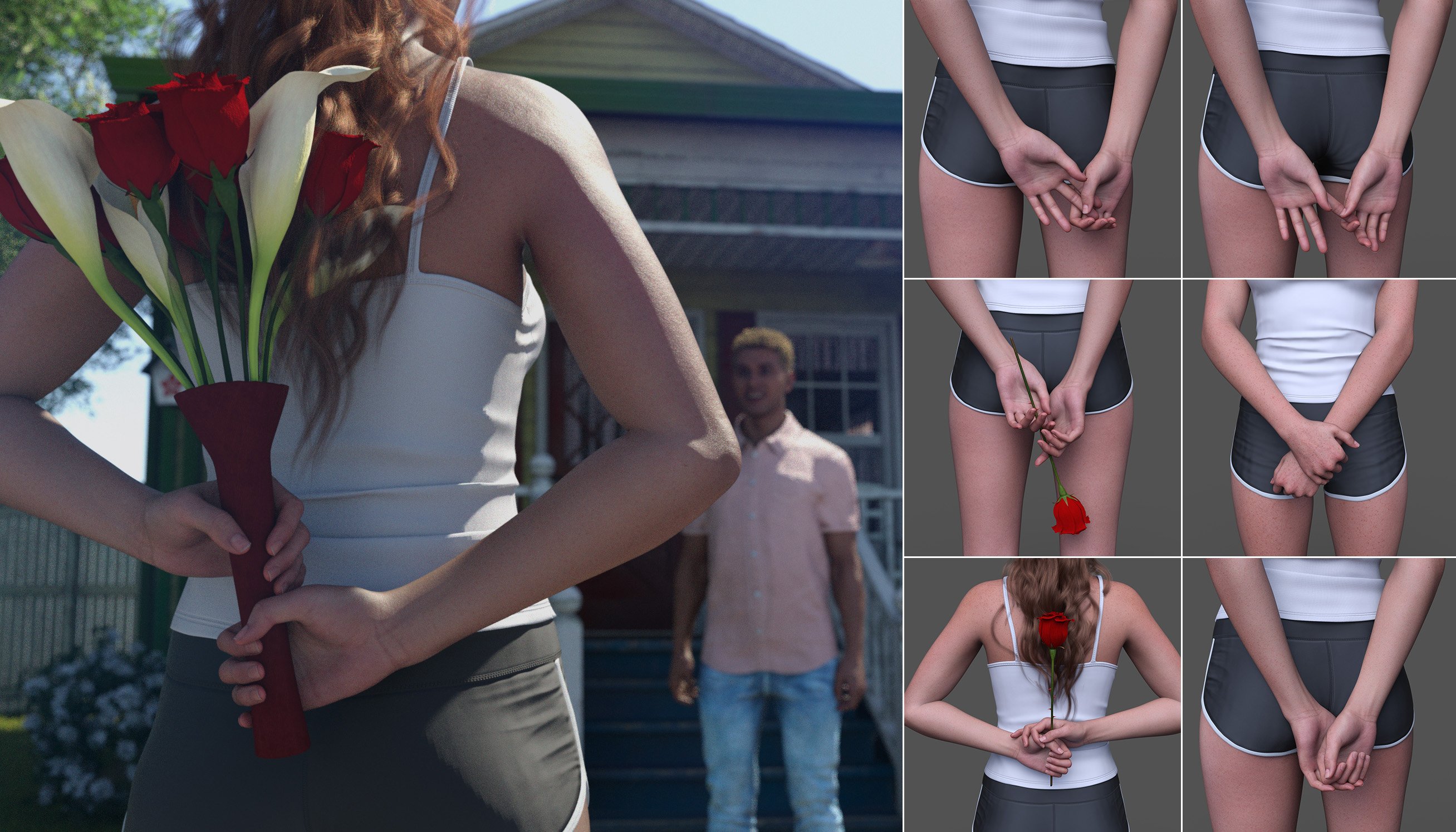 Two Hand Poses Bundle