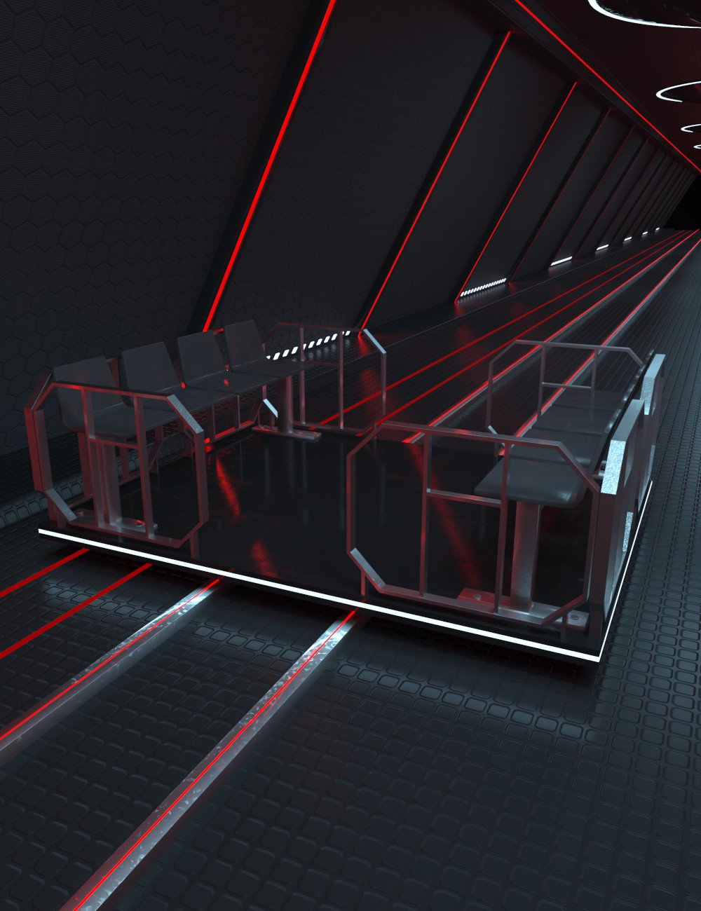 Sci-Fi Transport Tunnel