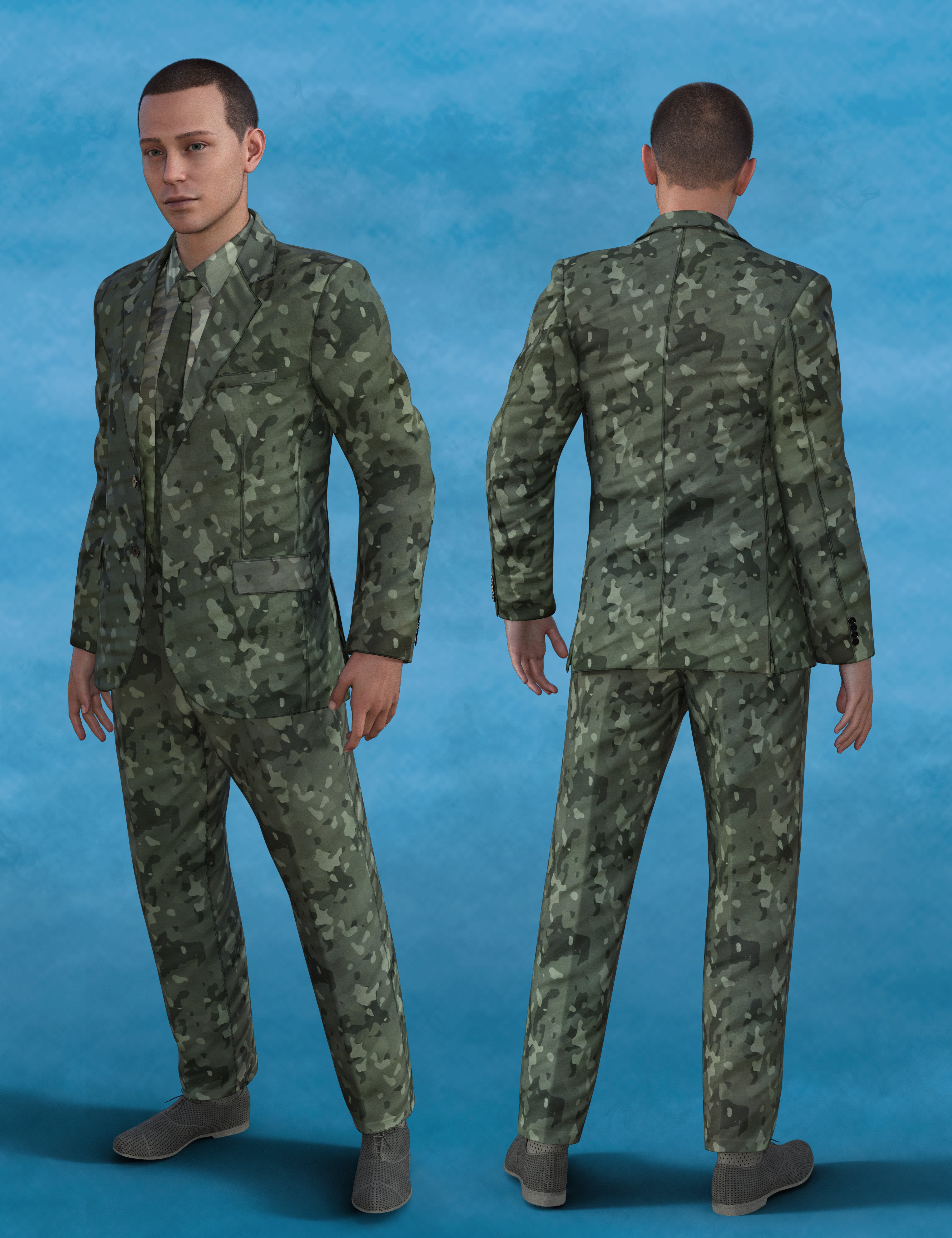 T-Pack HnC24 Basic Suit Outfits Texture Add-on