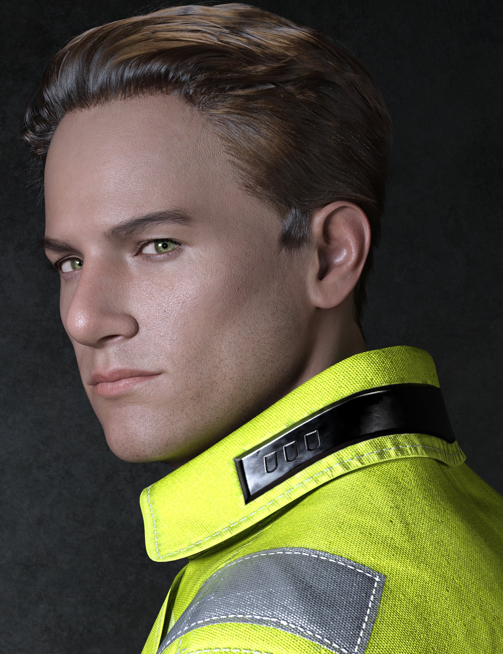 Phx Liam HD for Genesis 9 Masculine by: Phoenix1966, 3D Models by Daz 3D