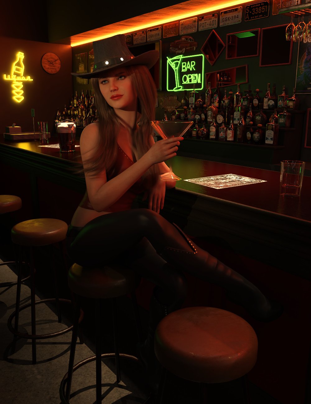 FG Bar Outfit by: IronmanFugazi1968, 3D Models by Daz 3D