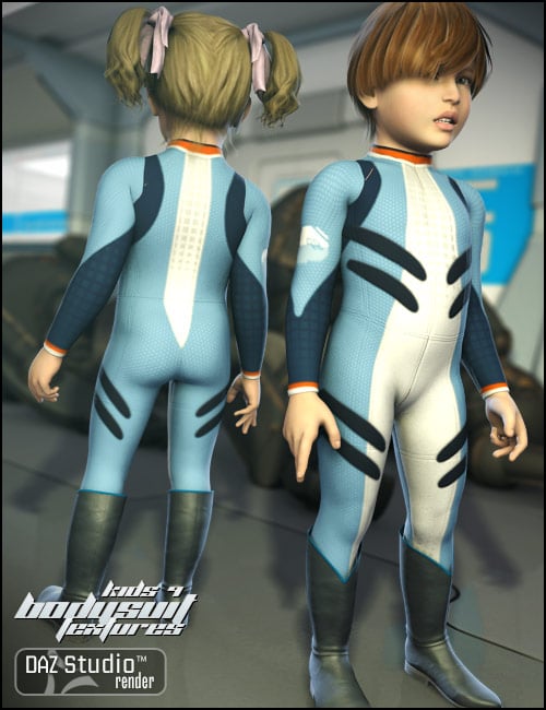 Textures for The Kids 4 Bodysuit by: , 3D Models by Daz 3D