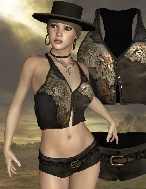 Gaucho Girl Gaucho Girl by: SarsaSilencerSWAM, 3D Models by Daz 3D