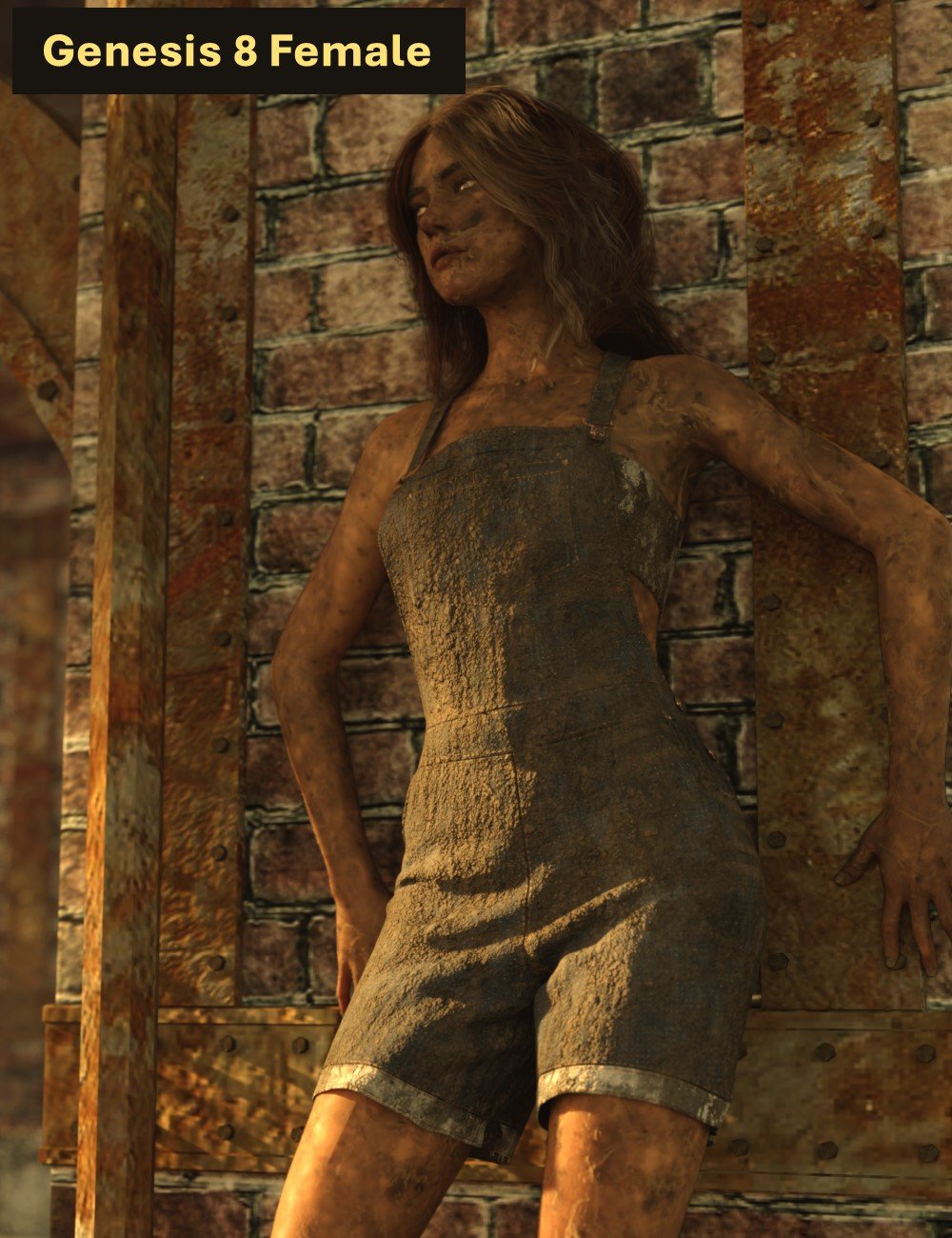 dForce CeeCee Basics Outfit 04 for Genesis 9 and 8 Female