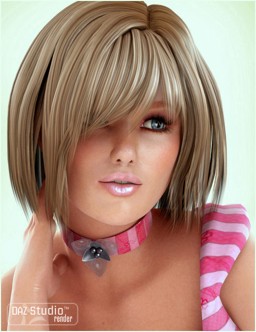 De Roca Hair by: SilencerSWAM, 3D Models by Daz 3D