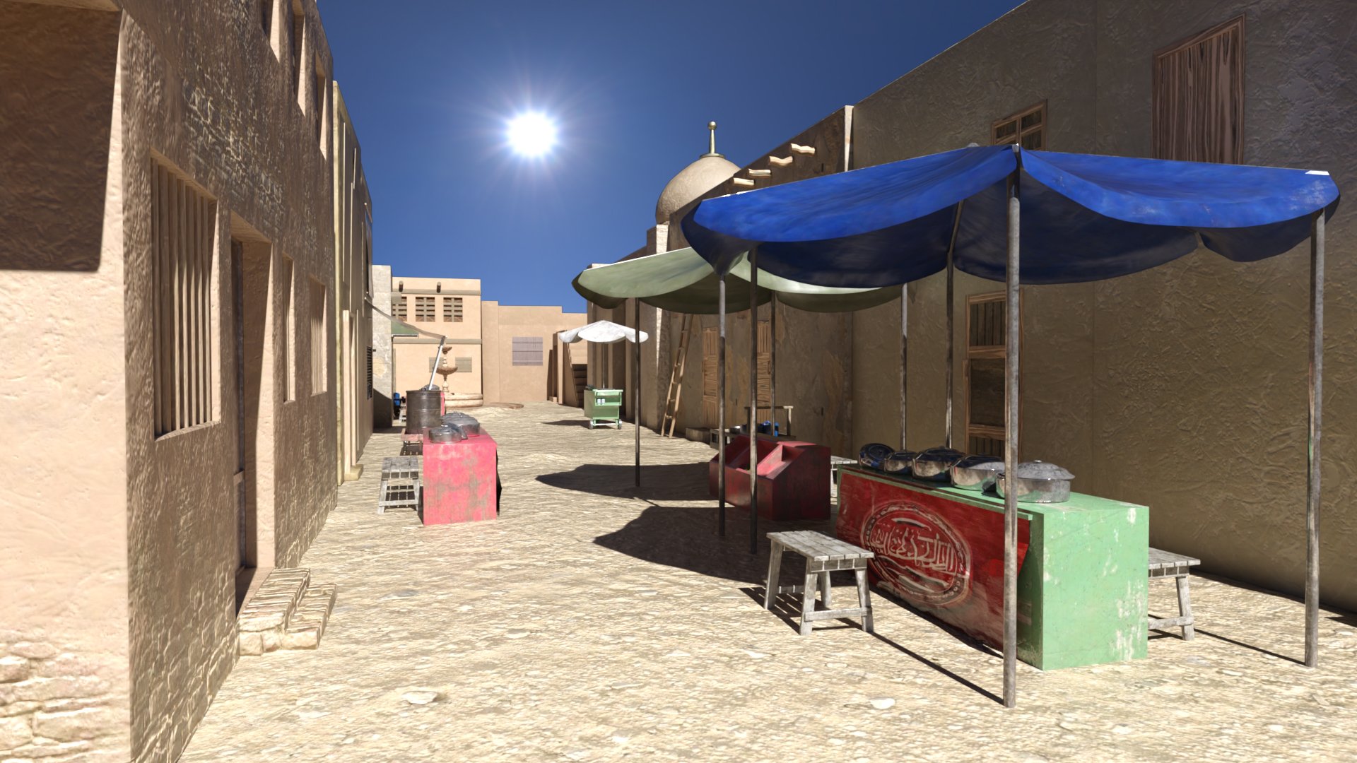 Arab Desert Street