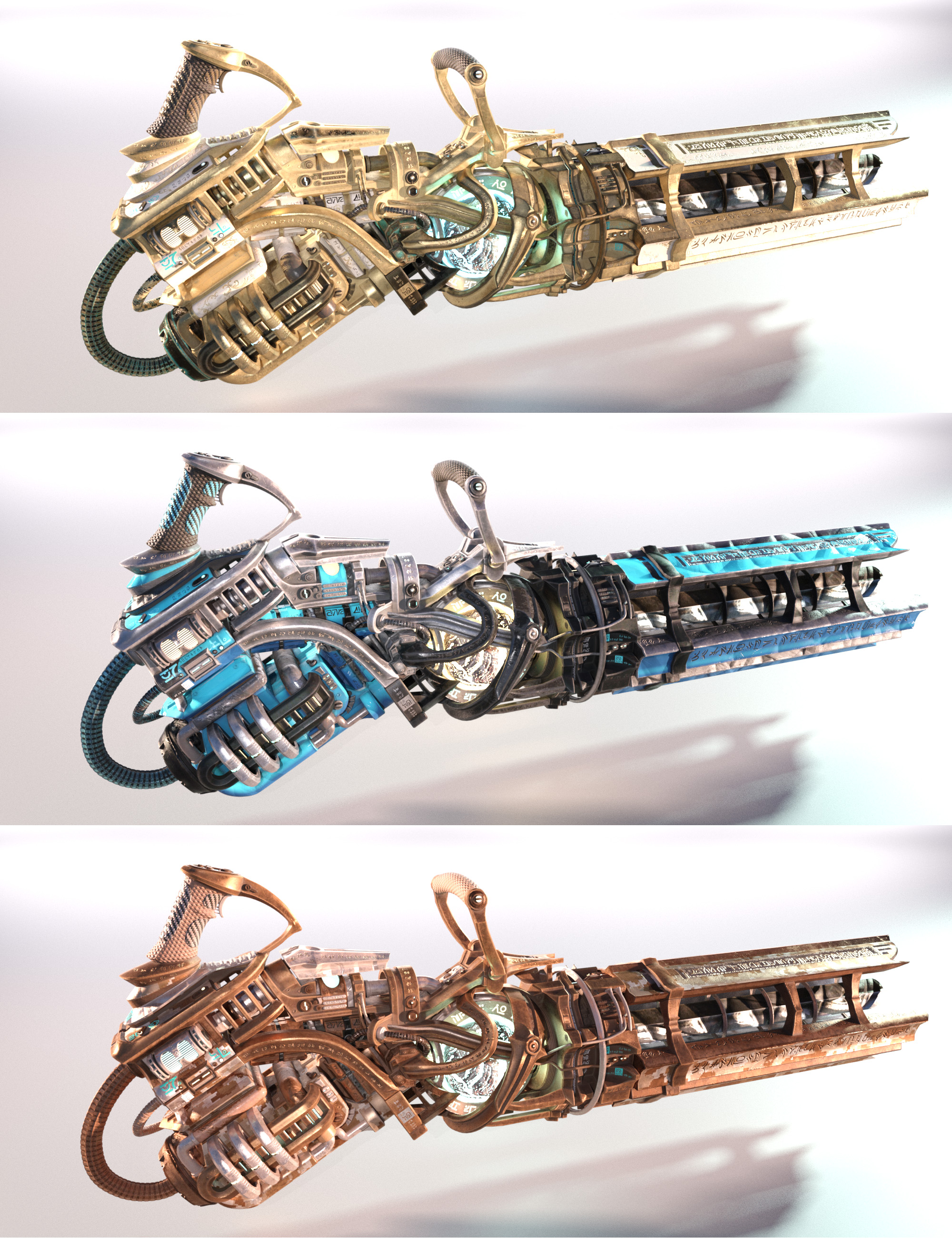 Alien Heavy Weapon | Daz 3D