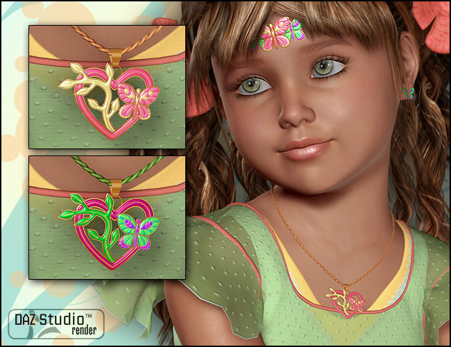 Josie's Jewels by: Fisty & Darc, 3D Models by Daz 3D