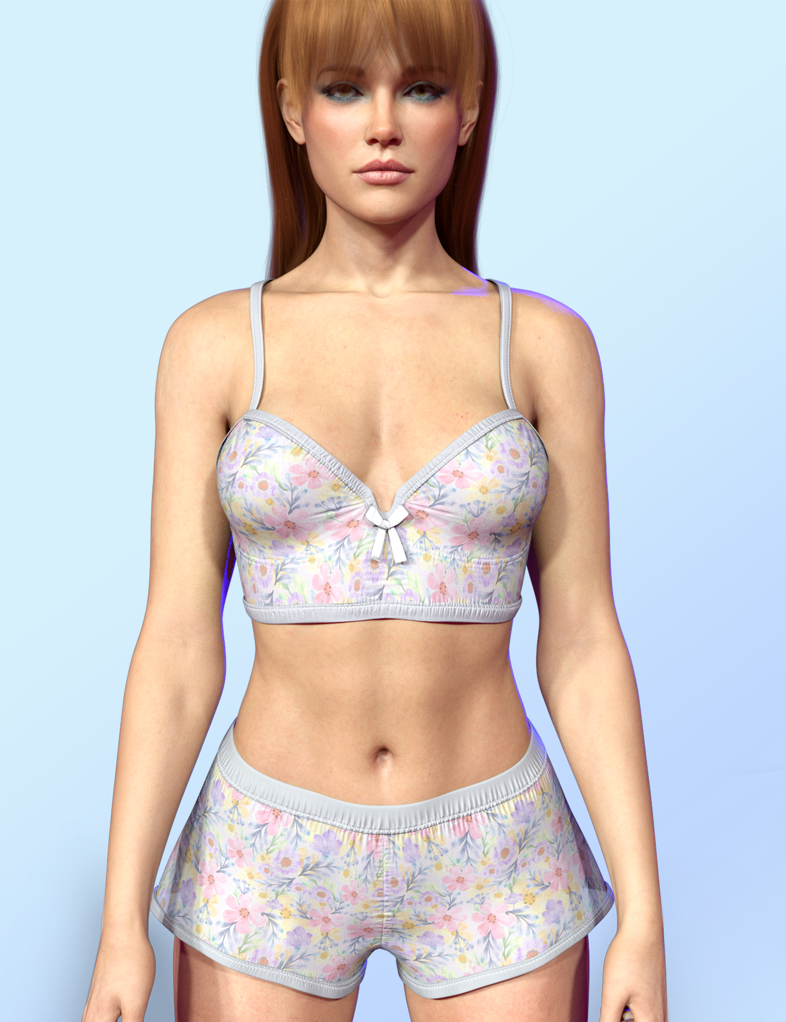 X-Fashion Cute Soft Pajamas Set for Genesis 9