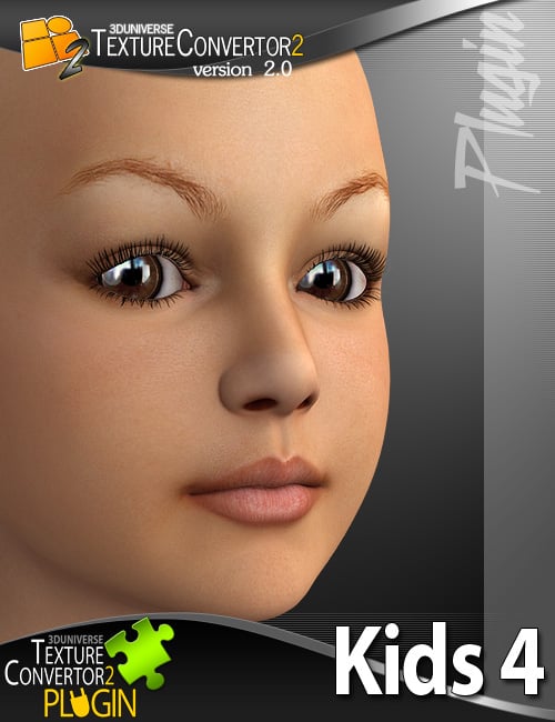 TC2 Kids 4 Plugin by: 3D Universe, 3D Models by Daz 3D
