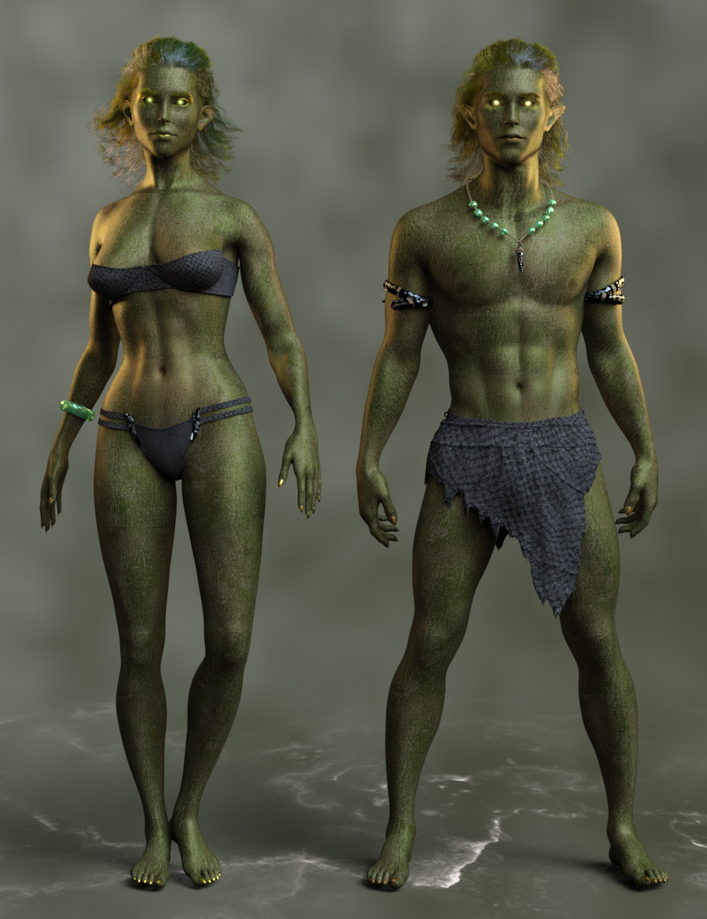 AB Wood Elves for Genesis 9