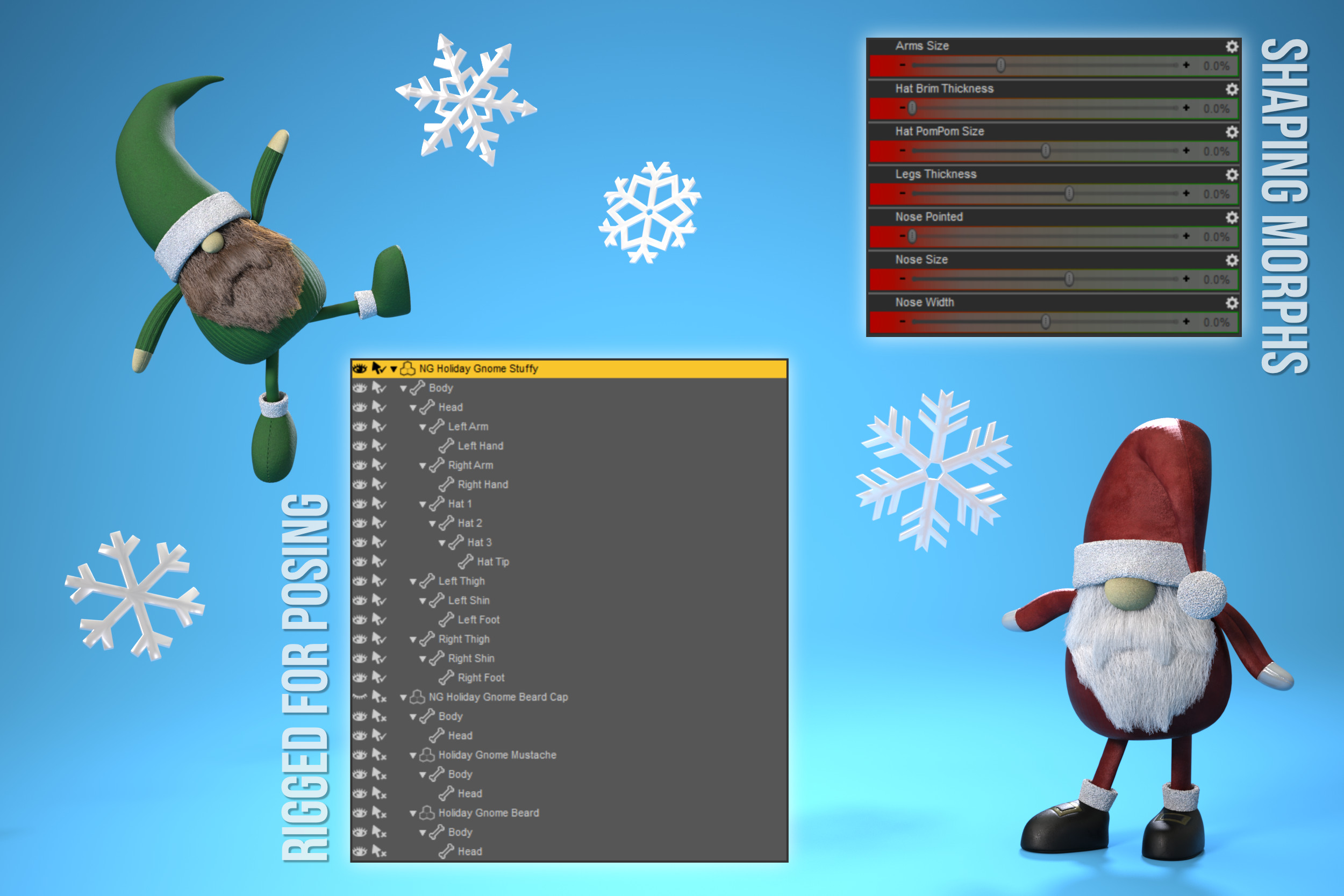 NG Holiday Gnome Stuffy