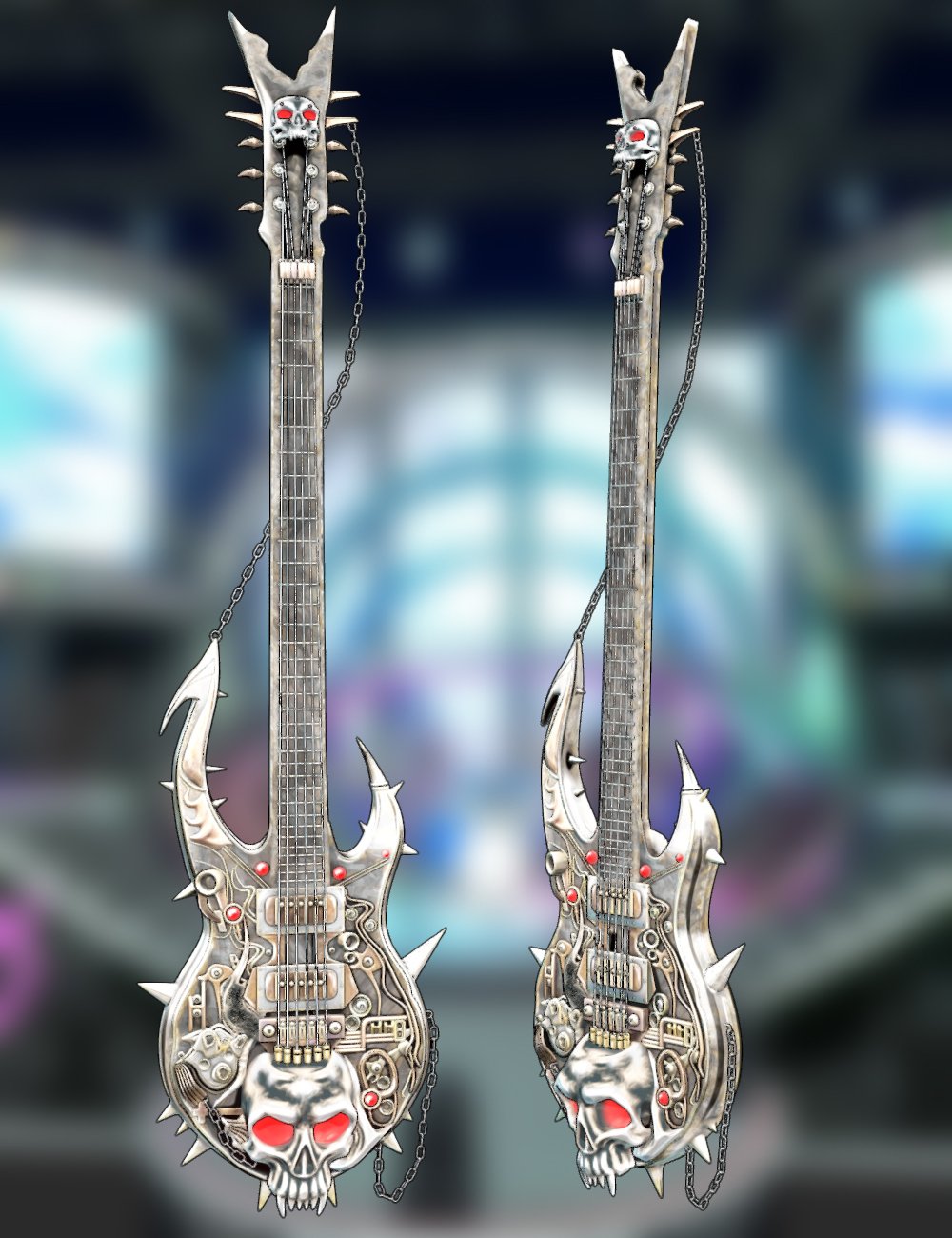 XI Demonic Guitar Set