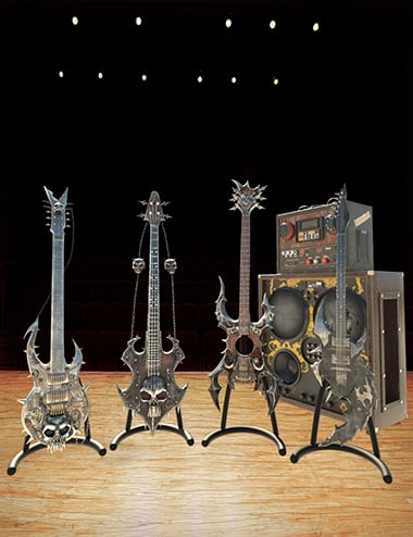 XI Demonic Guitar Set Add-On | Daz 3D