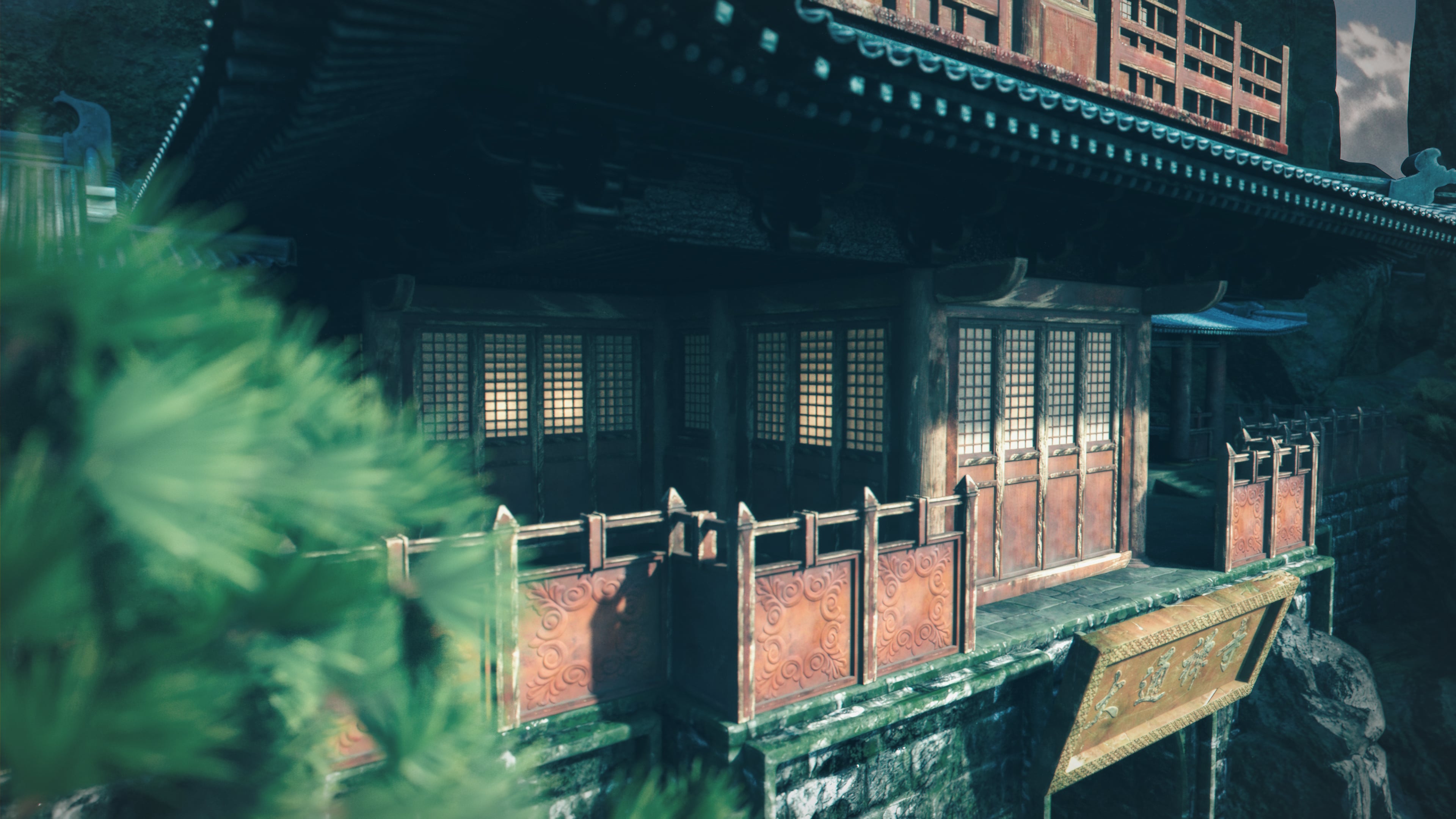 CHINESE MOUNTAIN TEMPLE visual data 6