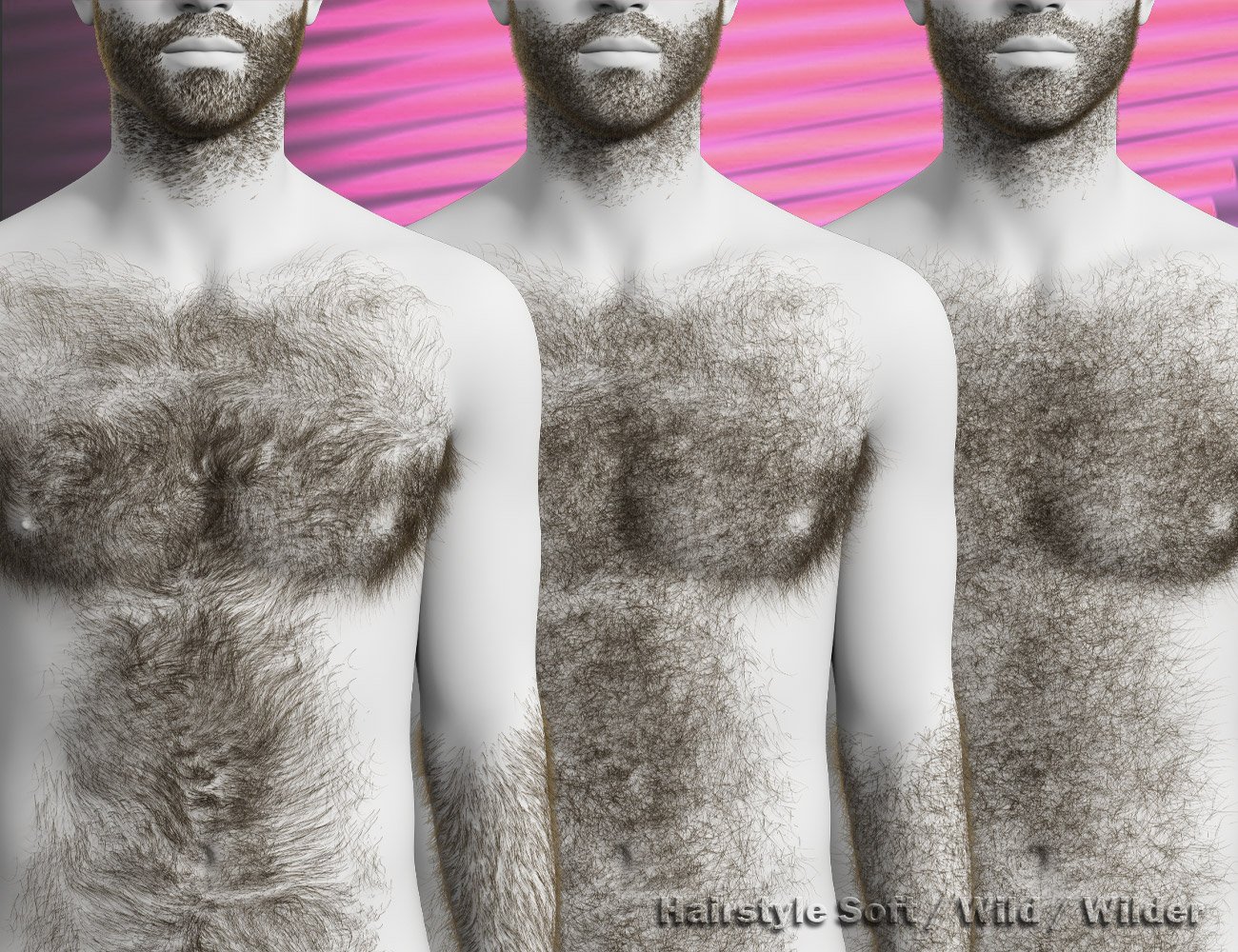 Jepe's Omni dForce Body Hair Sets Part 2