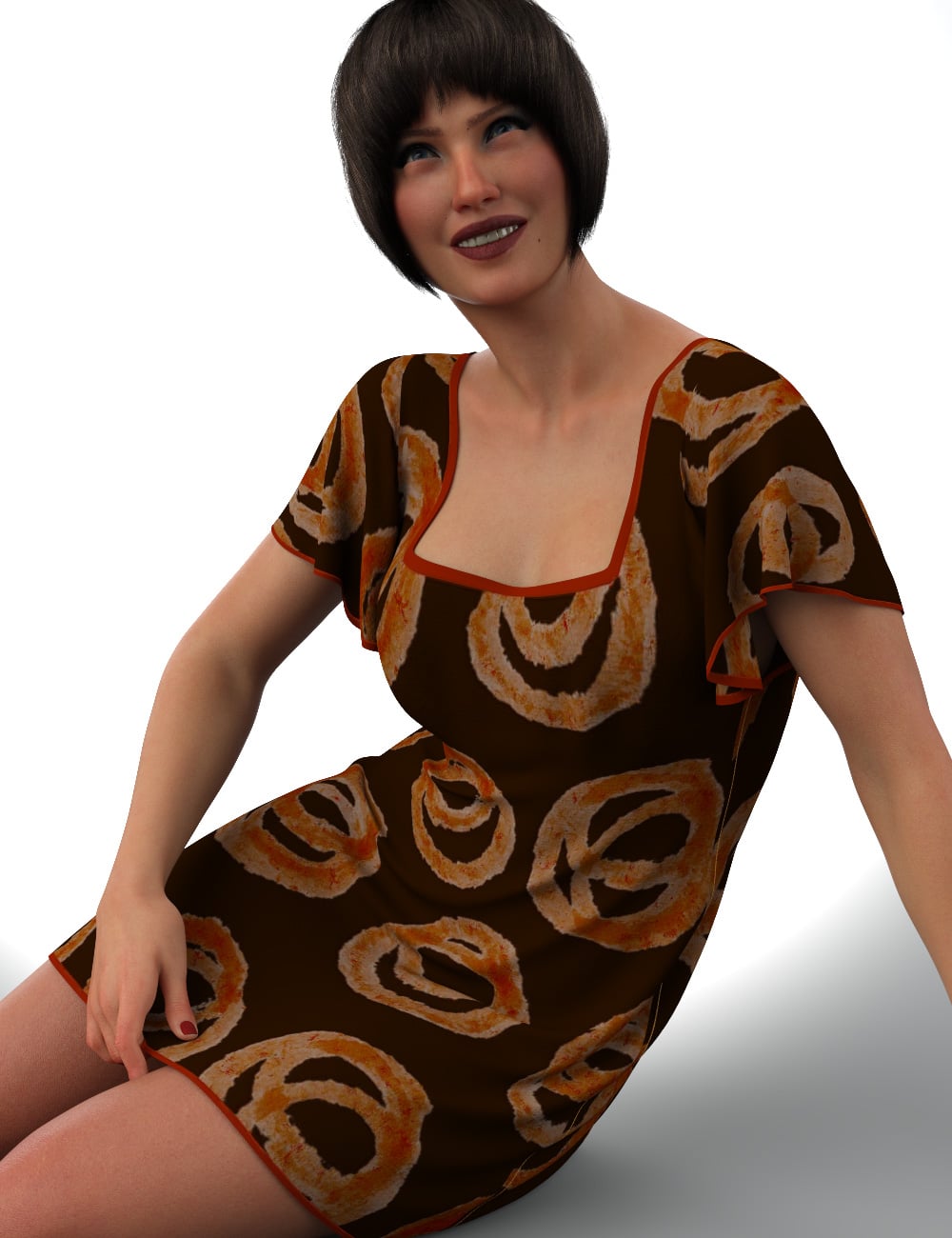 DNA dForce Senna Dress for Genesis 9 | Daz 3D