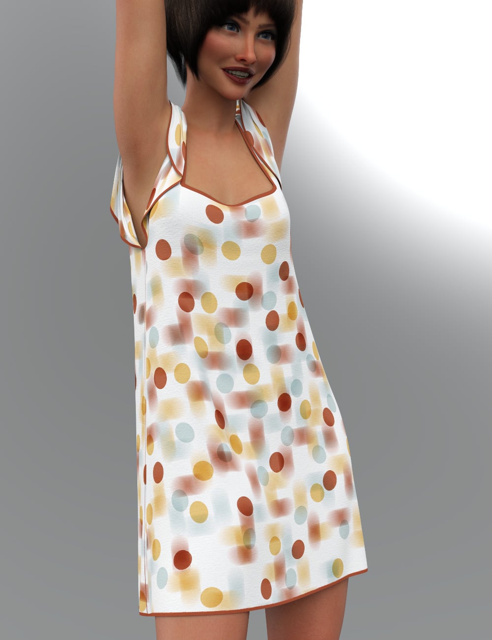 DNA dForce Senna Dress for Genesis 9 | Daz 3D