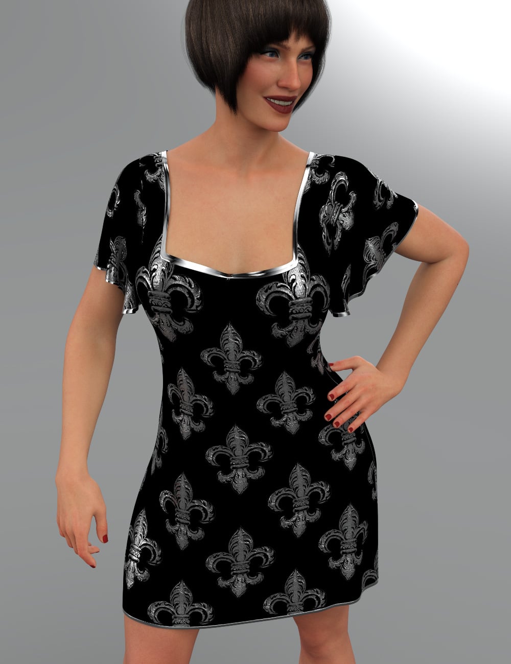 DNA dForce Senna Dress for Genesis 9 | Daz 3D